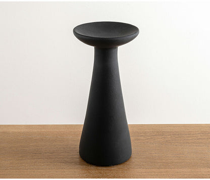 トレーL CLY-45 東谷 トレー Lサイズ オブジェ 小物置き 置物 玄関 陶器 おしゃれ インテリア雑貨 北欧 コンパクト 台 アクセサリースタンド シンプル ディスプレイ 黒 ブラック(代引不可)