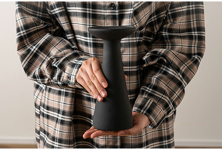 トレーL CLY-45 東谷 トレー Lサイズ オブジェ 小物置き 置物 玄関 陶器 おしゃれ インテリア雑貨 北欧 コンパクト 台 アクセサリースタンド シンプル ディスプレイ 黒 ブラック(代引不可)