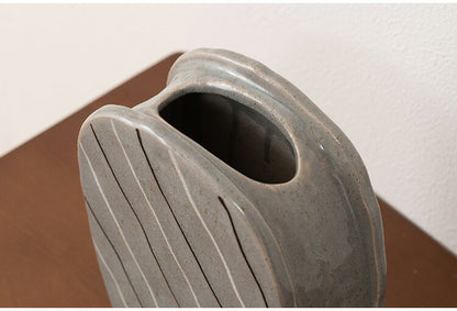 フラワーベース CLY-70 東谷 フラワーベース 花瓶 花びん かびん フラワースタンド 陶器 北欧 おしゃれ ドライフラワー シンプル 艶 生花 枝物 卓上 床置き 陶器製 和モダン モダン レトロ(代引不可)