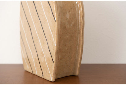 フラワーベース CLY-70 東谷 フラワーベース 花瓶 花びん かびん フラワースタンド 陶器 北欧 おしゃれ ドライフラワー シンプル 艶 生花 枝物 卓上 床置き 陶器製 和モダン モダン レトロ(代引不可)