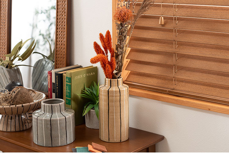 フラワーベース CLY-71 東谷 フラワーベース 花瓶 花びん かびん フラワースタンド 陶器 北欧 おしゃれ ドライフラワー シンプル 艶 生花 枝物 卓上 床置き 陶器製 和モダン モダン レトロ(代引不可)