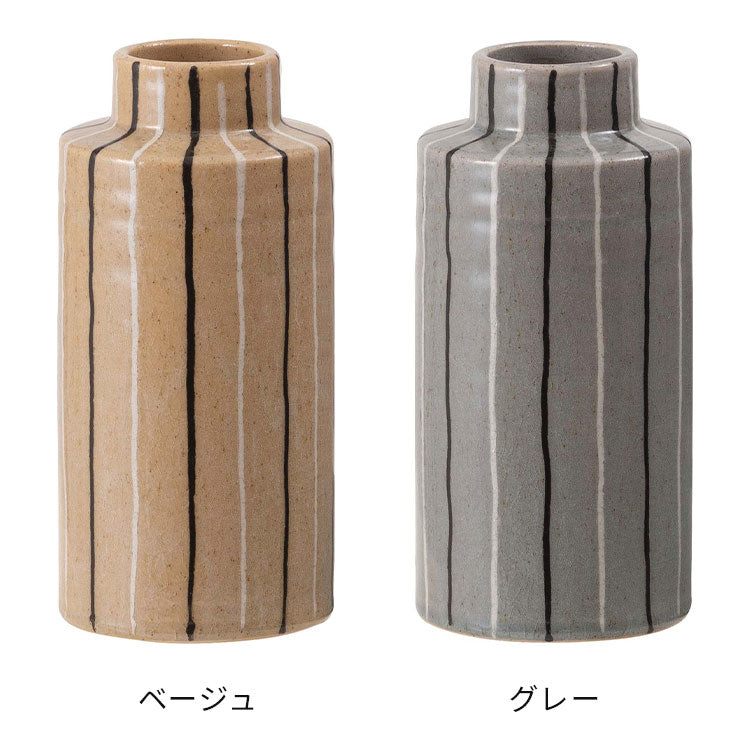 フラワーベース CLY-71 東谷 フラワーベース 花瓶 花びん かびん フラワースタンド 陶器 北欧 おしゃれ ドライフラワー シンプル 艶 生花 枝物 卓上 床置き 陶器製 和モダン モダン レトロ(代引不可)