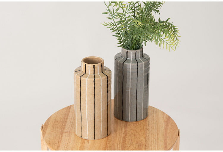 フラワーベース CLY-71 東谷 フラワーベース 花瓶 花びん かびん フラワースタンド 陶器 北欧 おしゃれ ドライフラワー シンプル 艶 生花 枝物 卓上 床置き 陶器製 和モダン モダン レトロ(代引不可)