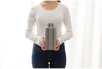 フラワーベース CLY-71 東谷 フラワーベース 花瓶 花びん かびん フラワースタンド 陶器 北欧 おしゃれ ドライフラワー シンプル 艶 生花 枝物 卓上 床置き 陶器製 和モダン モダン レトロ(代引不可)