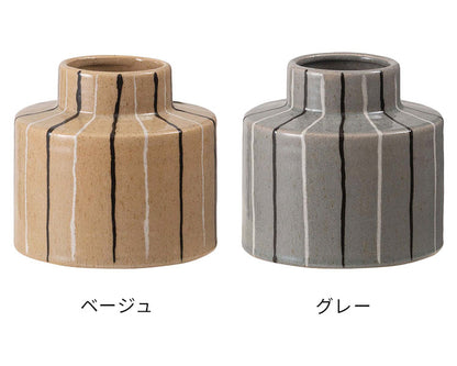 フラワーベース CLY-72 東谷 フラワーベース 花瓶 花びん かびん フラワースタンド 陶器 北欧 おしゃれ ドライフラワー シンプル 艶 生花 枝物 卓上 床置き 陶器製 和モダン モダン レトロ ベーシック(代引不可)