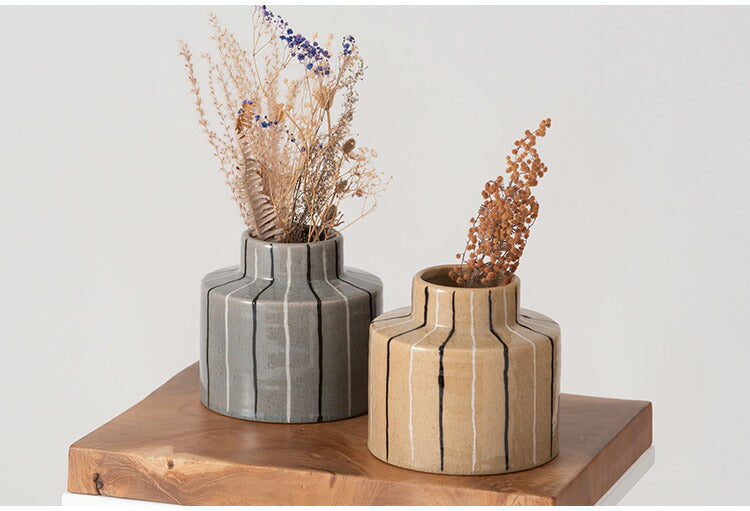 フラワーベース CLY-72 東谷 フラワーベース 花瓶 花びん かびん フラワースタンド 陶器 北欧 おしゃれ ドライフラワー シンプル 艶 生花 枝物 卓上 床置き 陶器製 和モダン モダン レトロ ベーシック(代引不可)