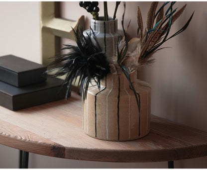 フラワーベース CLY-72 東谷 フラワーベース 花瓶 花びん かびん フラワースタンド 陶器 北欧 おしゃれ ドライフラワー シンプル 艶 生花 枝物 卓上 床置き 陶器製 和モダン モダン レトロ ベーシック(代引不可)