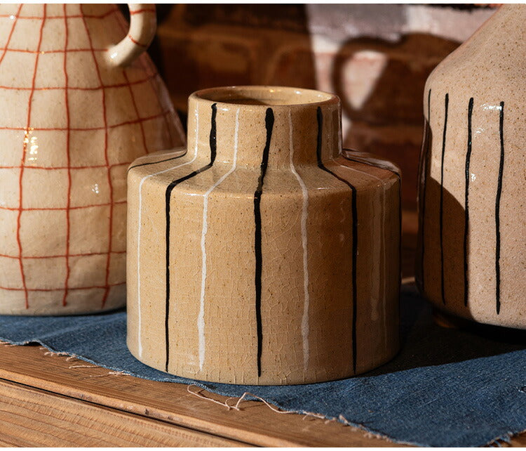 フラワーベース CLY-72 東谷 フラワーベース 花瓶 花びん かびん フラワースタンド 陶器 北欧 おしゃれ ドライフラワー シンプル 艶 生花 枝物 卓上 床置き 陶器製 和モダン モダン レトロ ベーシック(代引不可)