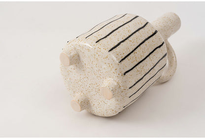 フラワーベース CLY-73 東谷 フラワーベース 花瓶 花びん かびん フラワースタンド 陶器 北欧 おしゃれ ドライフラワー シンプル 艶 生花 枝物 卓上 床置き 陶器製 和モダン モダン レトロ ベーシック(代引不可)