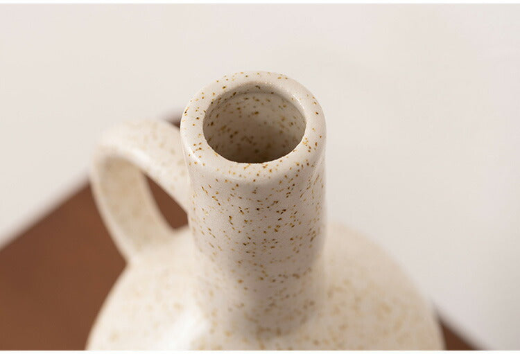 フラワーベース CLY-73 東谷 フラワーベース 花瓶 花びん かびん フラワースタンド 陶器 北欧 おしゃれ ドライフラワー シンプル 艶 生花 枝物 卓上 床置き 陶器製 和モダン モダン レトロ ベーシック(代引不可)