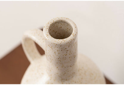 フラワーベース CLY-73 東谷 フラワーベース 花瓶 花びん かびん フラワースタンド 陶器 北欧 おしゃれ ドライフラワー シンプル 艶 生花 枝物 卓上 床置き 陶器製 和モダン モダン レトロ ベーシック(代引不可)