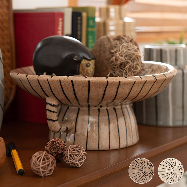 トレイベース CLY-74 東谷 トレー トレイ オブジェ インテリア 雑貨 置物 小物入れ アクセサリートレイ ディスプレイ おしゃれ お洒落 北欧 陶器 セラミック モダン オーナメント 直径26cm(代引不可)