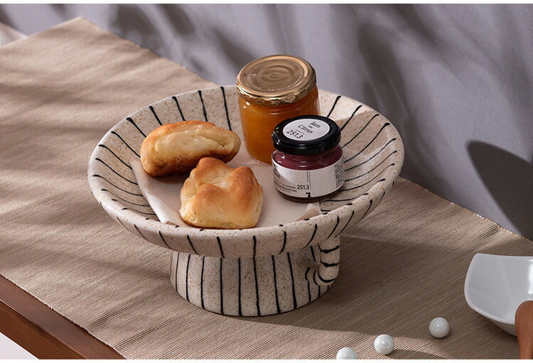 トレイベース CLY-74 東谷 トレー トレイ オブジェ インテリア 雑貨 置物 小物入れ アクセサリートレイ ディスプレイ おしゃれ お洒落 北欧 陶器 セラミック モダン オーナメント 直径26cm(代引不可)