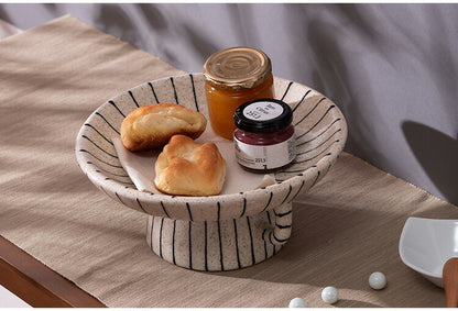 トレイベース CLY-74 東谷 トレー トレイ オブジェ インテリア 雑貨 置物 小物入れ アクセサリートレイ ディスプレイ おしゃれ お洒落 北欧 陶器 セラミック モダン オーナメント 直径26cm(代引不可)