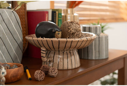 トレイベース CLY-74 東谷 トレー トレイ オブジェ インテリア 雑貨 置物 小物入れ アクセサリートレイ ディスプレイ おしゃれ お洒落 北欧 陶器 セラミック モダン オーナメント 直径26cm(代引不可)