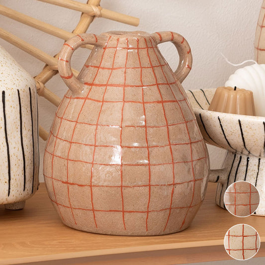 フラワーベース CLY-75 東谷 フラワーベース 花瓶 花びん かびん フラワースタンド 陶器 北欧 おしゃれ ドライフラワー シンプル 艶 生花 枝物 卓上 床置き 陶器製 和モダン モダン レトロ(代引不可)