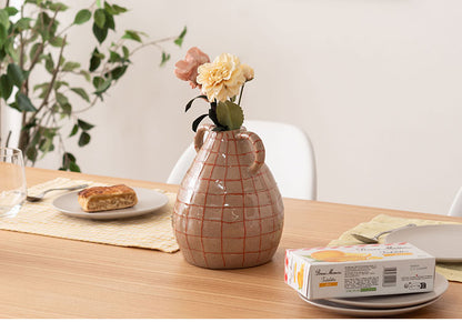 フラワーベース CLY-75 東谷 フラワーベース 花瓶 花びん かびん フラワースタンド 陶器 北欧 おしゃれ ドライフラワー シンプル 艶 生花 枝物 卓上 床置き 陶器製 和モダン モダン レトロ(代引不可)