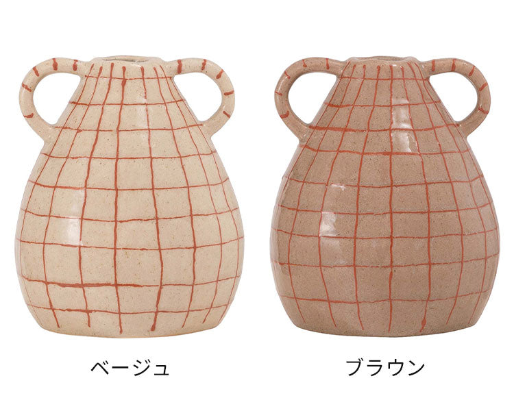 フラワーベース CLY-75 東谷 フラワーベース 花瓶 花びん かびん フラワースタンド 陶器 北欧 おしゃれ ドライフラワー シンプル 艶 生花 枝物 卓上 床置き 陶器製 和モダン モダン レトロ(代引不可)