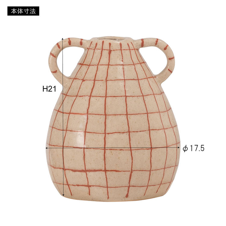 フラワーベース CLY-75 東谷 フラワーベース 花瓶 花びん かびん フラワースタンド 陶器 北欧 おしゃれ ドライフラワー シンプル 艶 生花 枝物 卓上 床置き 陶器製 和モダン モダン レトロ(代引不可)