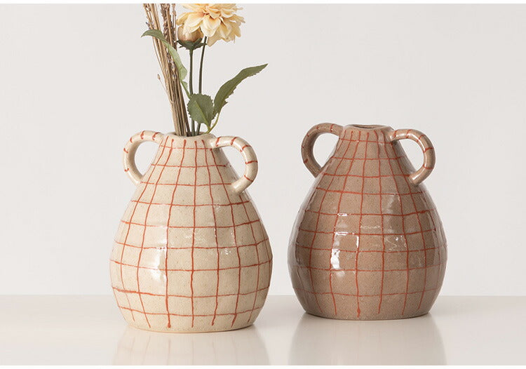 フラワーベース CLY-75 東谷 フラワーベース 花瓶 花びん かびん フラワースタンド 陶器 北欧 おしゃれ ドライフラワー シンプル 艶 生花 枝物 卓上 床置き 陶器製 和モダン モダン レトロ(代引不可)