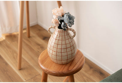 フラワーベース CLY-75 東谷 フラワーベース 花瓶 花びん かびん フラワースタンド 陶器 北欧 おしゃれ ドライフラワー シンプル 艶 生花 枝物 卓上 床置き 陶器製 和モダン モダン レトロ(代引不可)