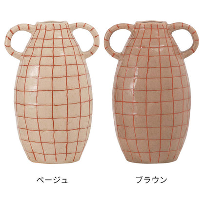 フラワーベース CLY-76 東谷 フラワーベース 花瓶 花びん かびん フラワースタンド 陶器 北欧 おしゃれ ドライフラワー シンプル 艶 生花 枝物 卓上 床置き 陶器製 和モダン モダン レトロ(代引不可)