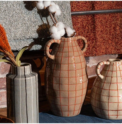 フラワーベース CLY-76 東谷 フラワーベース 花瓶 花びん かびん フラワースタンド 陶器 北欧 おしゃれ ドライフラワー シンプル 艶 生花 枝物 卓上 床置き 陶器製 和モダン モダン レトロ(代引不可)