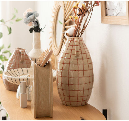 フラワーベース CLY-76 東谷 フラワーベース 花瓶 花びん かびん フラワースタンド 陶器 北欧 おしゃれ ドライフラワー シンプル 艶 生花 枝物 卓上 床置き 陶器製 和モダン モダン レトロ(代引不可)