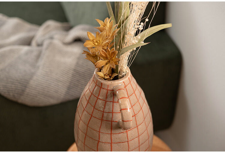 フラワーベース CLY-76 東谷 フラワーベース 花瓶 花びん かびん フラワースタンド 陶器 北欧 おしゃれ ドライフラワー シンプル 艶 生花 枝物 卓上 床置き 陶器製 和モダン モダン レトロ(代引不可)