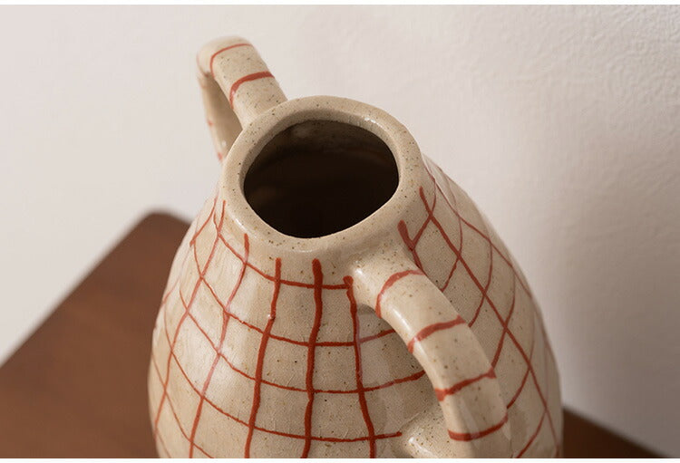 フラワーベース CLY-76 東谷 フラワーベース 花瓶 花びん かびん フラワースタンド 陶器 北欧 おしゃれ ドライフラワー シンプル 艶 生花 枝物 卓上 床置き 陶器製 和モダン モダン レトロ(代引不可)