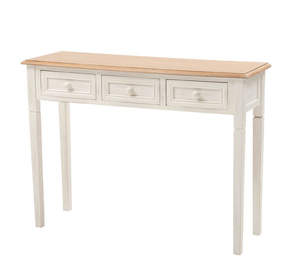 デスク 幅100cm コンソールテーブル 天然木 軽量 作業台 化粧台 北欧 おしゃれ モダン アンティーク風 机 軽い ナチュラル カフェ ヴィンテージ風 人気 木製(代引不可)