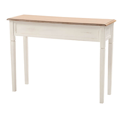 デスク 幅100cm コンソールテーブル 天然木 軽量 作業台 化粧台 北欧 おしゃれ モダン アンティーク風 机 軽い ナチュラル カフェ ヴィンテージ風 人気 木製(代引不可)