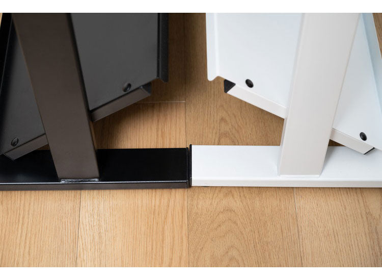 2WAY 4段 ラック 幅80.5cm シェルフ 棚 収納棚 オープンラック 本棚 斜め 店舗ディスプレイ 什器 スチール シンプル ブラック スモークピンク ホワイト(代引不可)