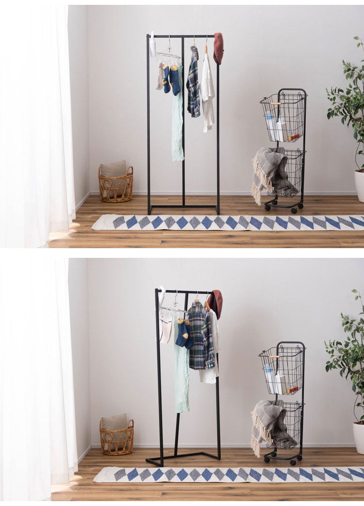 ハンガーラック 東谷 DIS-942BK アイアン ブラック おしゃれ かわいい インテリア 家具 デザイン デザイナーズ 家具 雑貨 お洒落 ギフト プレゼント 新生活 一人暮らし リビング ショップ(代引不可)