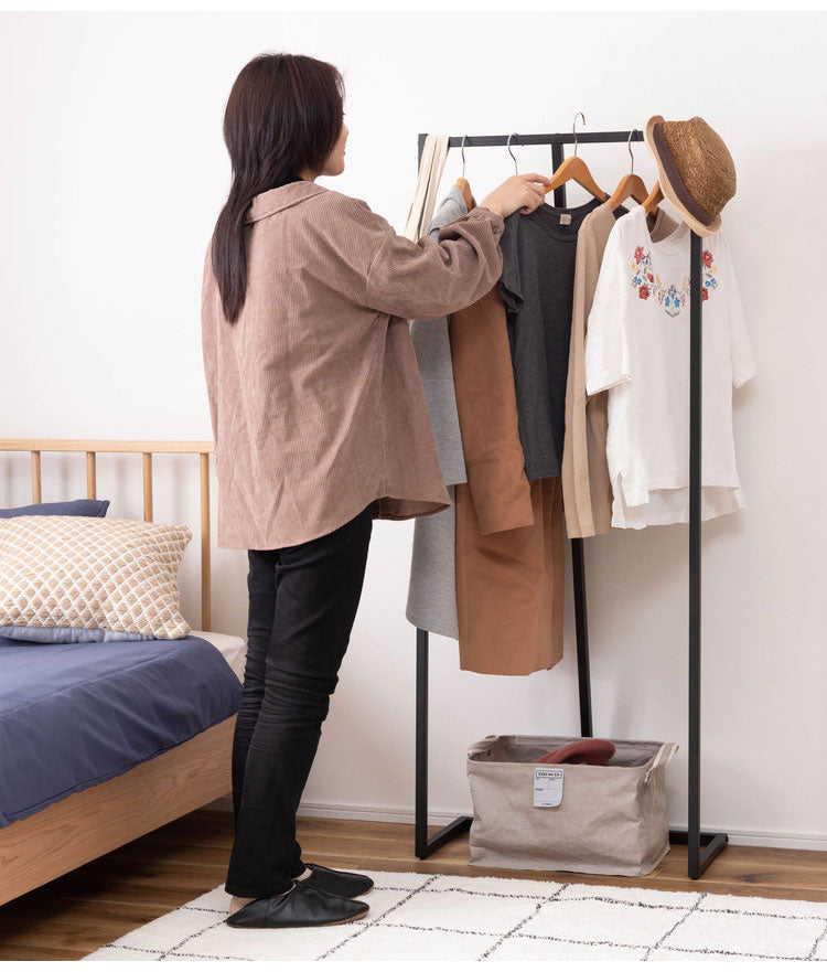 ハンガーラック 東谷 DIS-942BK アイアン ブラック おしゃれ かわいい インテリア 家具 デザイン デザイナーズ 家具 雑貨 お洒落 ギフト プレゼント 新生活 一人暮らし リビング ショップ(代引不可)