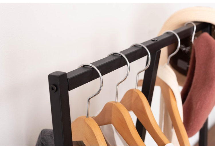 ハンガーラック 東谷 DIS-942BK アイアン ブラック おしゃれ かわいい インテリア 家具 デザイン デザイナーズ 家具 雑貨 お洒落 ギフト プレゼント 新生活 一人暮らし リビング ショップ(代引不可)
