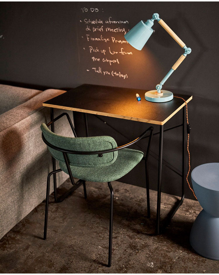 デスク 幅80cm 木製 スチール脚 コンパクト 省スペース インテリア 北欧 リモートワーク 在宅ワーク リビング ダイニング シンプル 机 デスク テーブル パソコンデスク(代引不可)