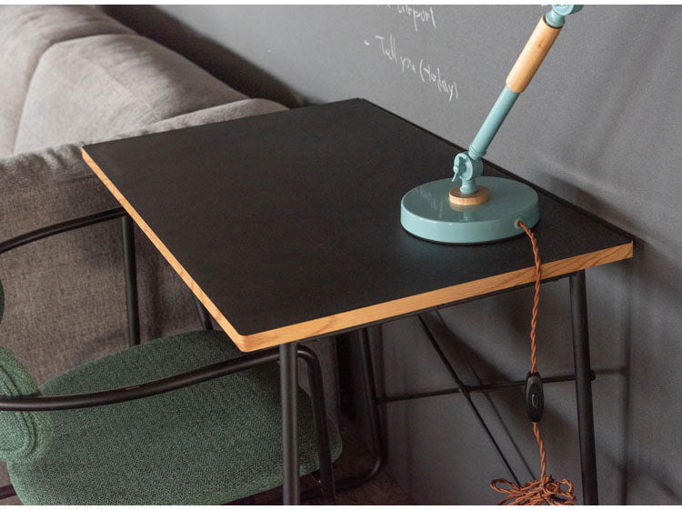 デスク 幅80cm 木製 スチール脚 コンパクト 省スペース インテリア 北欧 リモートワーク 在宅ワーク リビング ダイニング シンプル 机 デスク テーブル パソコンデスク(代引不可)