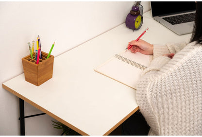 デスク 幅100cm 木製 スチール脚 コンパクト 省スペース インテリア 北欧 リモートワーク 在宅ワーク リビング ダイニング シンプル 机 デスク テーブル パソコンデスク(代引不可)