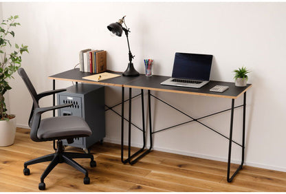 デスク 幅100cm 木製 スチール脚 コンパクト 省スペース インテリア 北欧 リモートワーク 在宅ワーク リビング ダイニング シンプル 机 デスク テーブル パソコンデスク(代引不可)