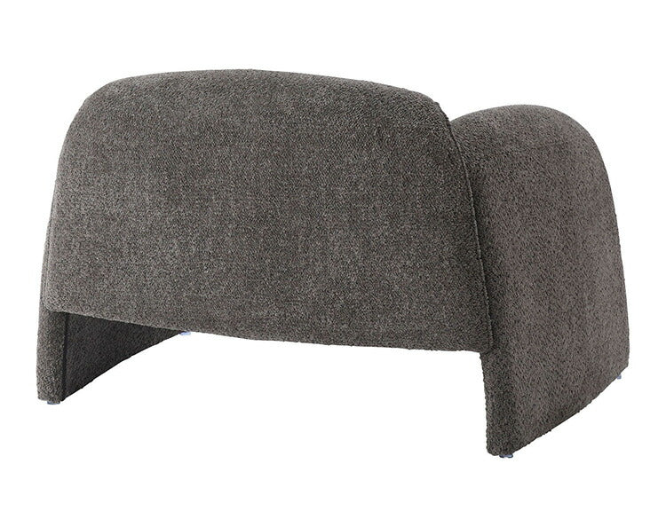 ソファ EYS-10 東谷 ソファ ソファー ブークレ素材 ダークグレー 1人掛け 一人用 1P モダン おしゃれ 完成品 一人暮らし リビング 無地 北欧(代引不可)