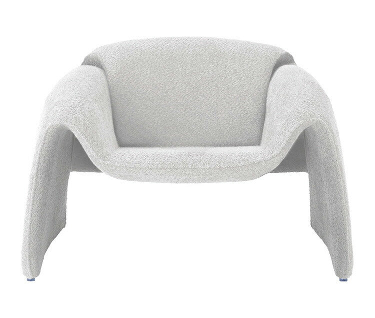 ソファ EYS-10 東谷 ソファ ソファー ブークレ素材 ダークグレー 1人掛け 一人用 1P モダン おしゃれ 完成品 一人暮らし リビング 無地 北欧(代引不可)