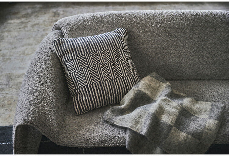 ソファ EYS-11 東谷 ソファ ソファー ブークレ素材 ダークグレー 2人掛け 二人用 2P モダン おしゃれ 完成品 ファミリー ワイド リビング 無地 北欧(代引不可)