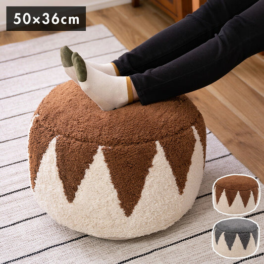 ビーズクッション ラウンドスツール 丸型 コットン 発砲ビーズ オットマン 腰掛け 座布団 座椅子 イス いす 椅子 軽量 ソファ おしゃれ かわいい クッションチェア 丸クッション 韓国インテリア(代引不可)