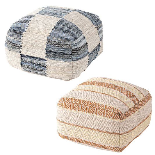 キューブスツール フロアチェア キューブスツール ブルー (完成品) フロアチェア おしゃれ 家具 インテリア コットン ポリウレタン(発泡ビーズ) ライトファニチャー(代引不可)