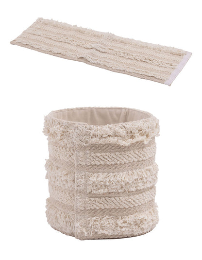 プランターカバー Sサイズ マジックテープ コットン カバー 屋内用 ガーデニング インテリア おしゃれ 北欧 かわいい シンプル 雑貨 ナチュラル 植木鉢(代引不可)