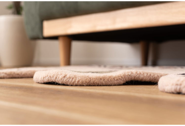 アニマルラグ トラ 虎 タイガー 狐 きつね 熊 くま かわいい おしゃれ インテリア カーペット 絨毯 個性的 アニマル 動物 セパレート 癒し(代引不可)