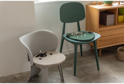 アニマルシートクッション キャット オウル シープ ベアー ネコ 猫 にゃんこ フクロウ ヒツジ 羊 クマ 熊 かわいい シートクッション 椅子 動物 アニマル柄 おしゃれ 個性的 コンパクト ふわふわ(代引不可)