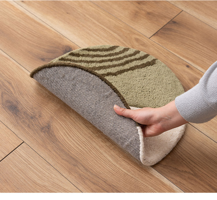 シートクッション シートクッション クッション タフティング 立体感 チェア ベンチ 幅40cm 奥行40cm 40×40 イス用クッション 40×40cm 円形 円 直径40cm 1人掛け用 北欧 ナチュラル 韓国インテリア(代引不可)