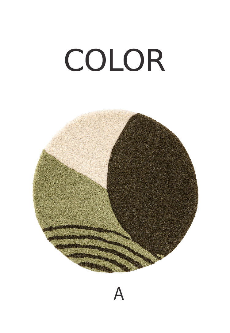 シートクッション シートクッション クッション タフティング 立体感 チェア ベンチ 幅40cm 奥行40cm 40×40 イス用クッション 40×40cm 円形 円 直径40cm 1人掛け用 北欧 ナチュラル 韓国インテリア(代引不可)